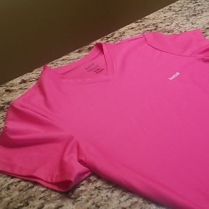 NWT pink short sleeve Reebok compression tee